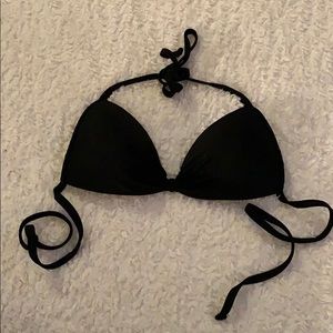Black bikini top